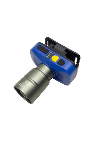 Kargo Gold Silver Gs-15700 20w 2000 Lümen Sarı Beyaz Işık Zoomlu Şarj Edilebilir Kafa Feneri Najmaddin Çok Renkli