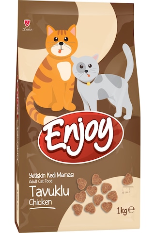 Yetişkin Kediler İçin Tavuklu Tam Ve Dengeli Kedi Maması 1 Kg X 3 Yetişkin Kediler İçin Tavuklu Tam Ve Dengeli Kedi Maması 1 Kg X 3