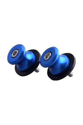 Ganzhoushop Vidalı Üniversal Suntek Sehpası Salıncak Mavi Makaraları M6 Kolu Kaydırıcı Çerçeve Kc Mavi