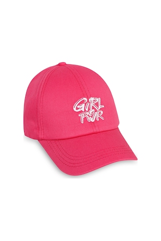 Civil Girls Power 6-9 Yaş Çocuk Kız Kep Şapka Fuşya