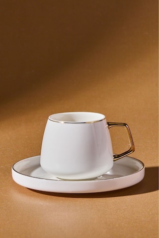 Karaca  Streamline Saturn 6 Kişilik Kahve Fincanı Takımı 100 ml Gold