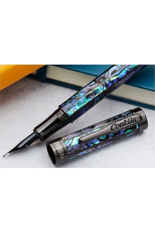 Conklin Endura 1898 Limit Edition Fountain Pen Abalone Shell, Gun Diğer