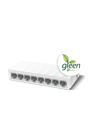 TP-Link LS1008 8 Port 10/100 Mbps Fast Ethernet Switch Beyaz