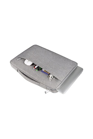 Ebitda 13,3 Dizüstü Bilgisayar Kılıfı - Oxford Kumaş, Yumuşak Astar, Şık Taşıma Çantası - Mor Çok Renkli