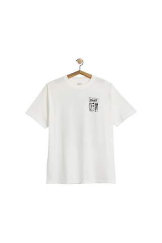 Vans Cut And Paste Ss Tee Erkek Beyaz T-shirt - Vn000wux