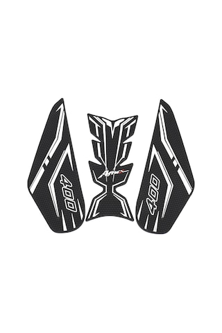 Mufunye Kawasaki Z400 Nınja 400 2017-2021 Beyaz Tank Anti Kayma Sticker - Friction Artırır, Kontrolü Güçlendirir, Zirve Stabilitesi Sağlar