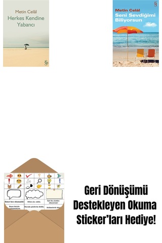 Herkes Kendine Yabancı + Seni Sevdiğimi Biliyorsun + Okuma Sticker'ları