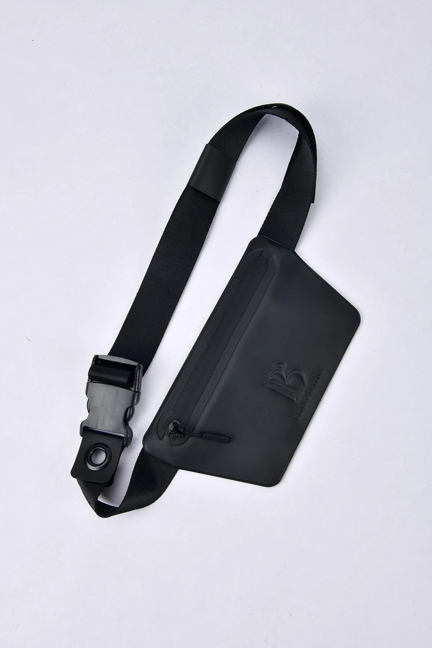 Brandsmithshop Onyx Siyah Slant Bel Çantası Çok Renkli