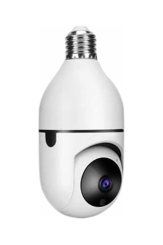 Güvenlik Kamerası Wi-fi Özellikli 360 Derece Full Hd 1080p Ampül Kamera
