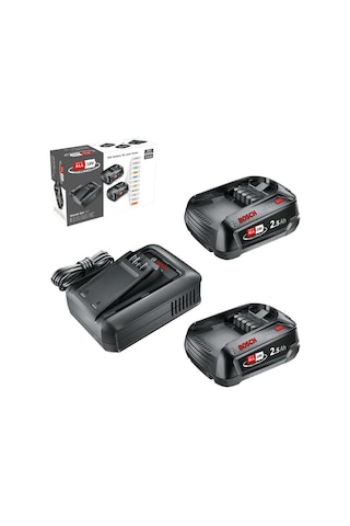 Bosch Başlangıç Seti 18v 2x2.5 Ah+al 18v-44