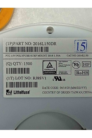2016l150dr Ptc 15 Adet