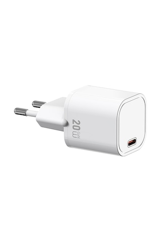 Wiwu Wi-g014 Cube Serisi Gan Tech Pd Hızlı Şarj Özellikli Mini Şarj Başlığı 20w Beyaz