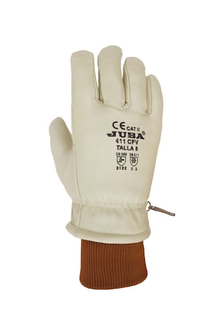 Soğuk Hava Eldiveni -30C, Suya Dirençli Deri | Juba 411 Cfv