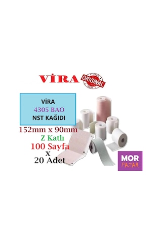 4305 Aao Nst Kagıdı 151 Mm X 90 Mm Z Katlama 100 Sayfa X 20 Adet