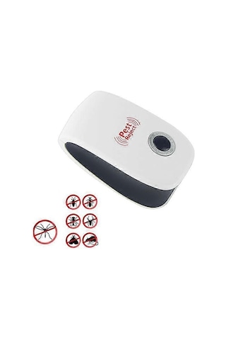 2x Electronic Pest Reject Ultrasound Mouse Cockroach Repeller Device Insect Rats Spider Mosquito Killer Pest Control Household Pest