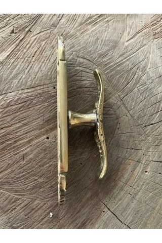 Dmr Gold Sarı Ahşap Pencere Kolu Pirinç Ahşap Pencere Mandalı