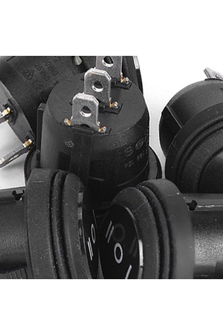 Suofeng Siyah Dairesel 3 Pozisyon Açık/kapalı/açık Klavye Anahtarı, 3 Pimli, 10a/125v 6a/250v, Su Geçirmez Kapağı, 5 Adet