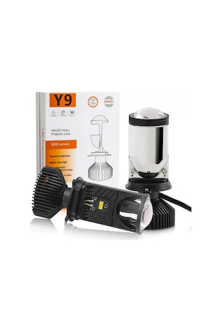 Carub Y9 H4 Bi-xenon Mercekli Ampul Süper Beyaz 36-50w/5000-8000lm/6000k Br0410318