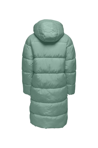 Only Onlamanda Long Puffer Coat Cc Otw Kadın Mavi Kaban - 15233425