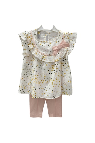 Babydoll 2'li Takım Via Pembe-10798 Pudra
