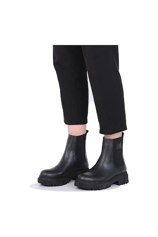 M.p. 242-2206 Zn Kadın Siyah Bot-siyah Siyah