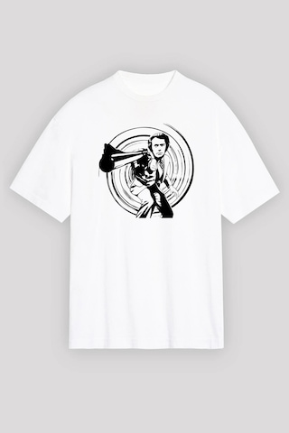 Adrift Clint Eastwood Beyaz Unisex Tişört T-shirt Beyaz