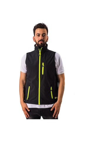 Freecamp Vest Erkek Softshell Yelek-Siyah (537025135) Siyah