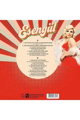Esengül - Esengül Renkli Plak