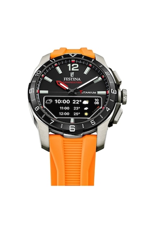 Festına F23000/d Connected-d Orange Erkek Kol Saati Gri