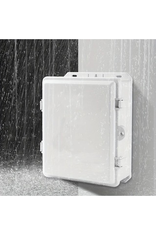 Fastbuy Su Geçirmez Elektrik Kutusu - 400x300x120mm - Dayanıklı Bağlantı Kasiyesi - Duvar Montajlı