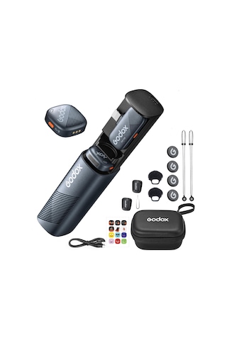 Godox Cube-sl Kit 2 Lightning 2'li Mikrofon Seti 300m Menzil Apple Uyumlu Bul