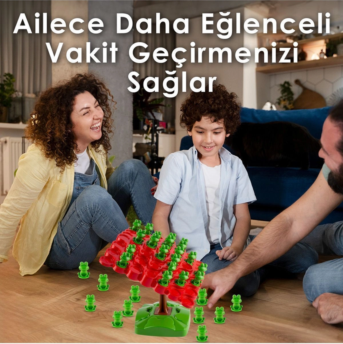 Kurbağa Denge Oyunu 3+ Yaş Eğitici Zeka Oyunu, Ebeveyn-çocuk Etkileşimli Oyuncak