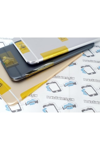 Htc One A9 Arka Kapak Batarya Pil Kapağı - Gümüş Gri