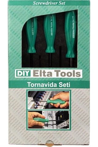 Opak Seri Tornavida Seti 6 Parça