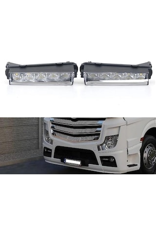 Mercedes Actros Sağ Sol Tampon Led Gündüz Farı Takım 2011--2019
