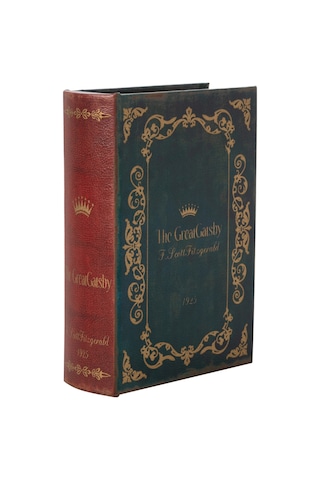 Mudo Home The Great Gatsby Kitap Kutu 14x5x20 Cm 696123
