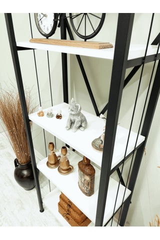 Tanraf Arya Telli White Kitaplık