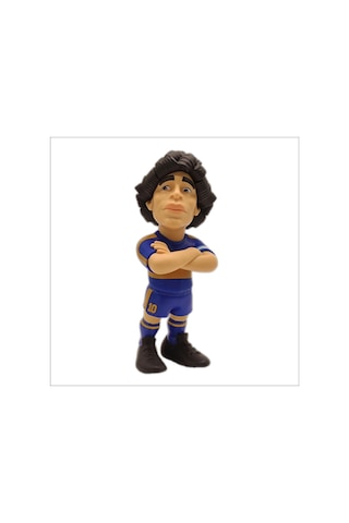 Minix Diego Maradona Figürü Sarı Ve Mavi Arjantin