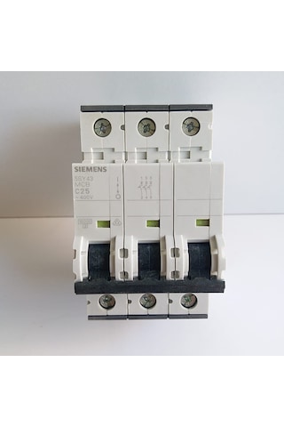 10ka 3x25 Amper Siemens Gurup Sigorta 5sy4 325-7