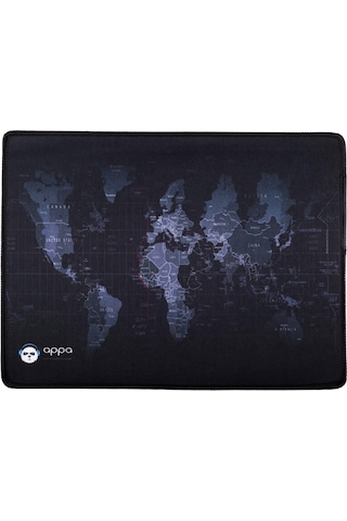 Appa Dünya 1 Oyuncu Mouse Pad 32X24 Cm Kaymaz Dikişli