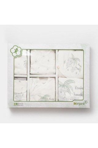 Biorganic Koala Jungle 20'li Bebek Hastane Çıkış Seti 84026 Gri