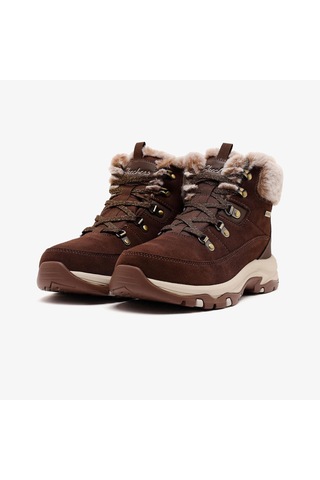 Skechers Trego-snow Worries Kadın Bot 167882-choc Kahverengi