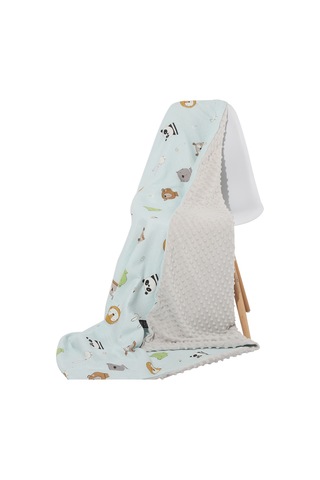 Vkemall "yumuşak Pamuklu Noktalı Bebek Battaniyesi - Nefes Alabilir, Mevsim Geçişlerine Uygun, Taşınabilir" DiğER