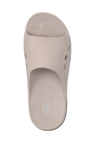 Slazenger Tundra I Kadın Sütlü Kahve / Kahve Terlik