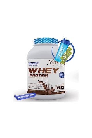 West Nutrition Whey Protein Tozu 2400 gram - 80 Servis + Hediye