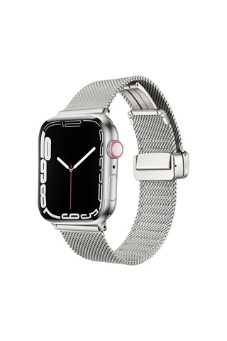 Apple Uyumlu Watch 44mm Zore Krd-85 Metal Kordon