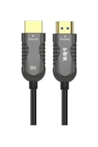 S-link Sl-hm8k020 Hdmı To Hdmı 20m V2.1 8k60 Hz 4k 120hz Fiber Kablo Kdo