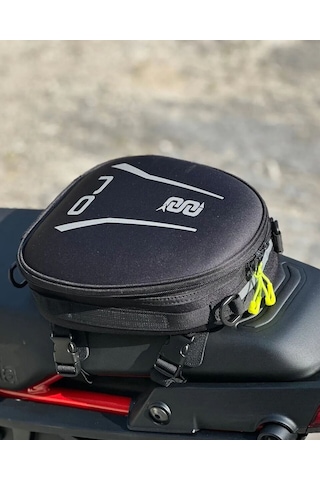 Oj Boost Motosiklet Sport Kuyruk/koltuk Çantası 6 Lt. Siyah
