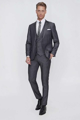 Efor Tk 858 Slim Fit Antrasit Klasik Takım Elbise Antrasit