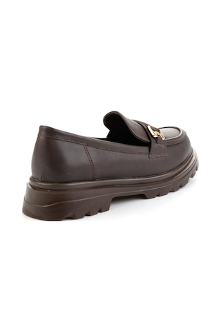 Kahve Kadın Loafer Ayakkabı K01179828109 Kahve